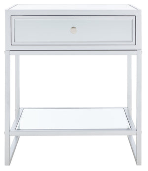 Safavieh Cyra 1 Drawer Mirrored Accent Table ACC9701A