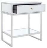 Safavieh Cyra 1 Drawer Mirrored Accent Table ACC9701A