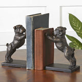 Uttermost Bulldogs Cast Iron Bookends - Set of 2