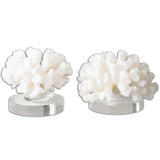 Hard Coral Sculptures - Set of 2