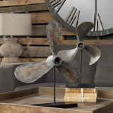 Uttermost Propellers Rust Sculptures - Set of 2