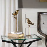 Uttermost Passerines Bird Sculptures Set of 2