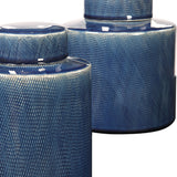 Uttermost Saniya Blue Containers - Set of 2