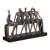 Uttermost Camaraderie Aged Silver Figurine