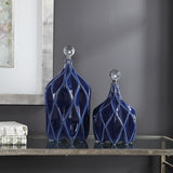 Uttermost Klara Geometric Bottles - Set of 2