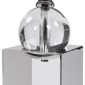 Uttermost Lucian Nickel Candleholders - Set of 2