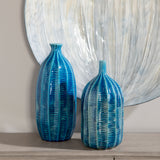 Uttermost Bixby Blue Vases - Set of 2