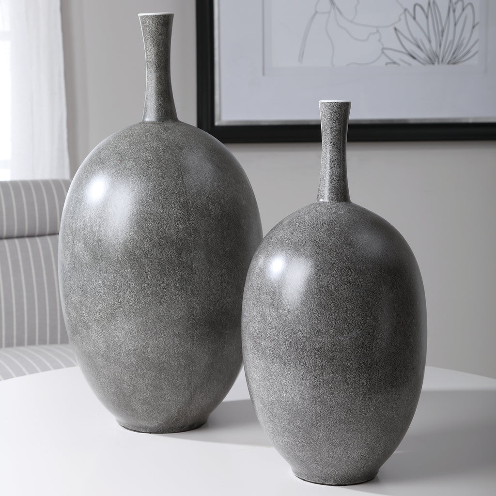 Uttermost Riordan Modern Vases - Set of 2