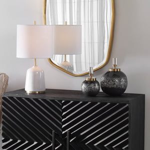 Uttermost Cessair Art Glass Bottles - Set of 2