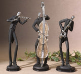 Uttermost Musicians Decorative Figurines - Set of 3