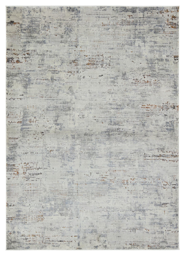 Jaipur Living Acadia Isola ACD09 Power Loomed 100% Polypropylene Abstract Area Rug Gray 100% Polypropylene RUG155528