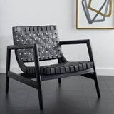 Safavieh Bellona Leather Woven Accent Chair ACH1004C