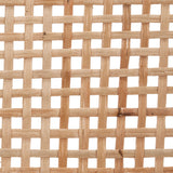 Sijo Rattan Peel Accent Chair Unfinished Natural Teak / Natural Rattan Peel Wood ACH1007A