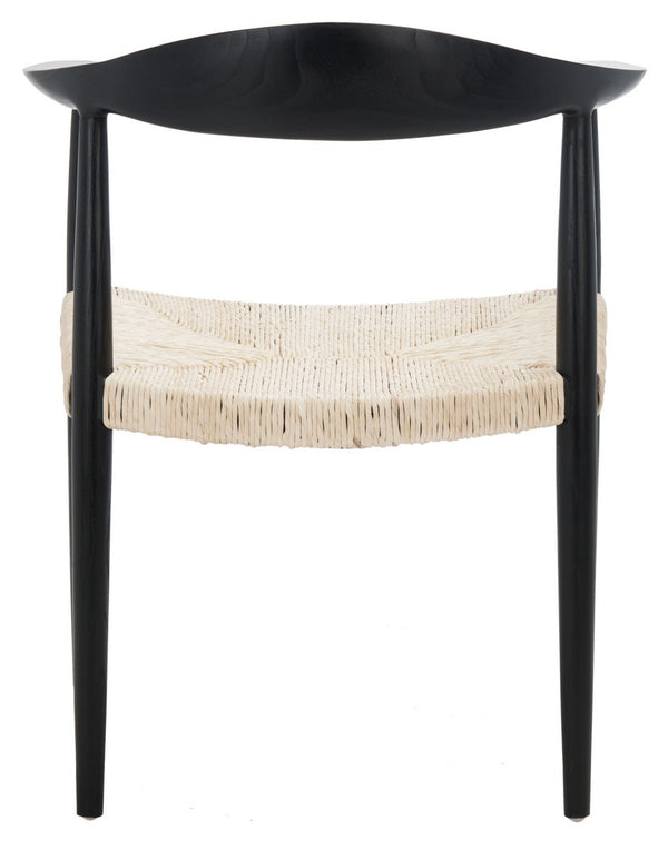 Volta Foc Twist Accent Chair Black Sungkai / Natural Foc Twist Wood ACH1009A