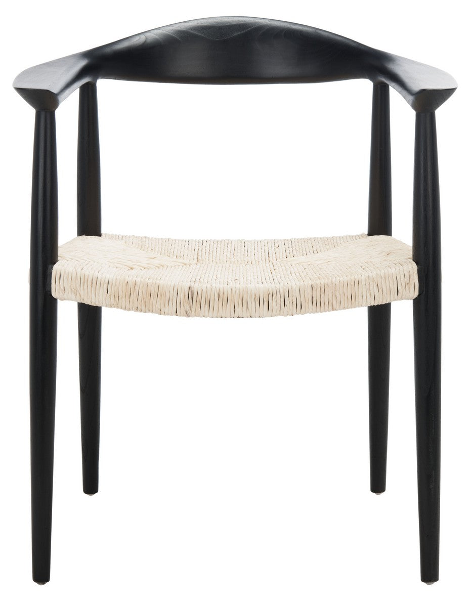 Volta Foc Twist Accent Chair Black Sungkai / Natural Foc Twist Wood ACH1009A
