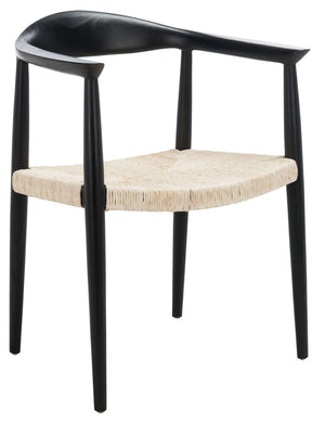 Volta Foc Twist Accent Chair Black Sungkai / Natural Foc Twist Wood ACH1009A