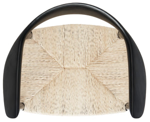 Volta Foc Twist Accent Chair Black Sungkai / Natural Foc Twist Wood ACH1009A