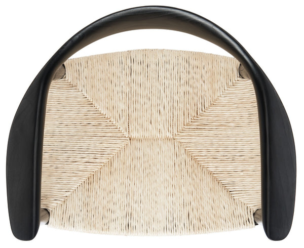 Volta Foc Twist Accent Chair Black Sungkai / Natural Foc Twist Wood ACH1009A