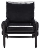 Oslo Mid Century Arm Chair - Black