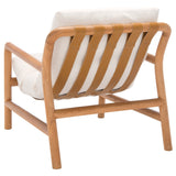 Claxon Accent Chair - Stylish Comfort with Ashwood Frame and Stain-Resistant Linen for Your Home