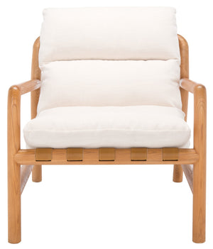 Claxon Accent Chair - Stylish Comfort with Ashwood Frame and Stain-Resistant Linen for Your Home