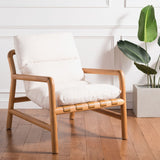 Claxon Accent Chair - Stylish Comfort with Ashwood Frame and Stain-Resistant Linen for Your Home