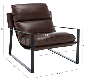 Safavieh Hamlet Swivel Accent Chair Caramel ACH4519A