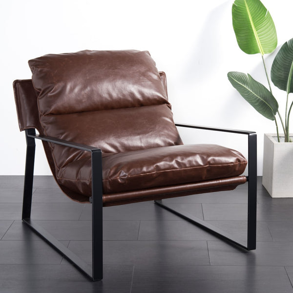 Safavieh Hamlet Swivel Accent Chair Caramel ACH4519A