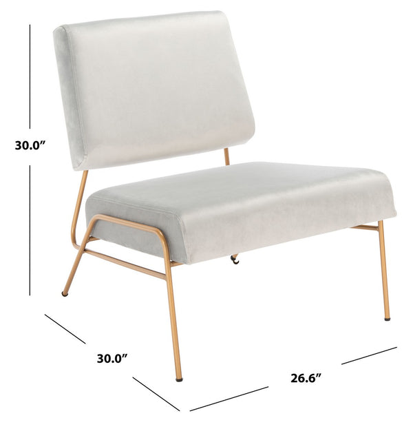 Romilly Velvet Accent Chair