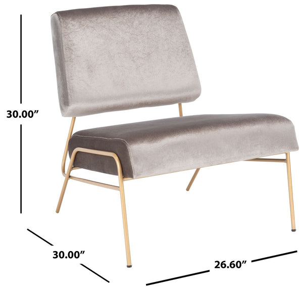 Romilly Velvet Accent Chair