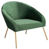 Mandi Velvet Accent Chair