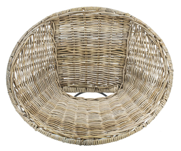 Sierra Rattan Accent Chair - Chic Modern Design with Luxurious Comfort for Stylish Living Spaces