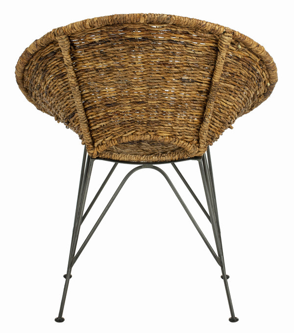 Sierra Rattan Accent Chair - Chic Modern Design with Luxurious Comfort for Stylish Living Spaces