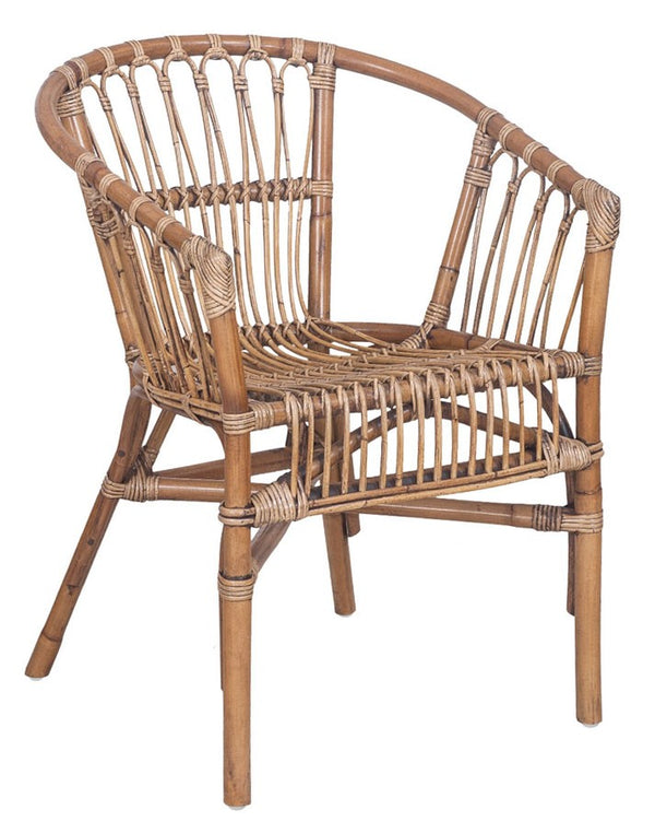 Adriana Rattan Accent Chair