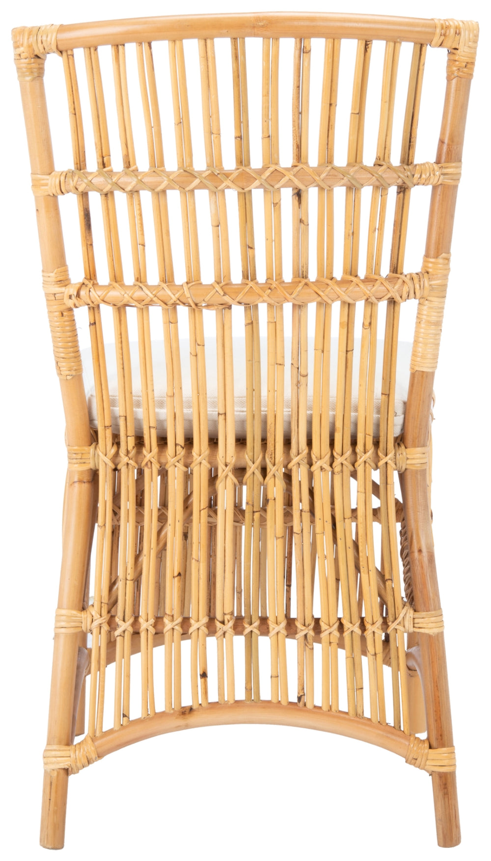 Safavieh Erika Rattan Accent Chair with Cushion - Set of 2 ACH6511B-SET2