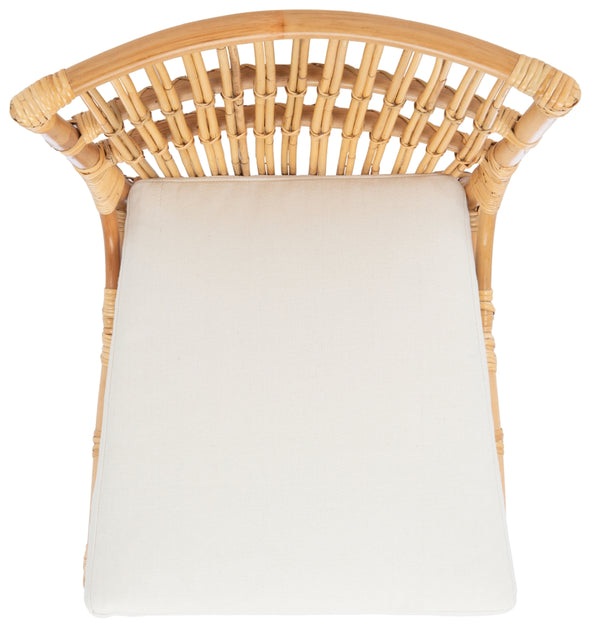 Safavieh Erika Rattan Accent Chair with Cushion - Set of 2 ACH6511B-SET2