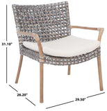 Safavieh Collette Rattan Accent Chair with Cushion ACH6515A