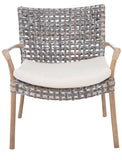 Collette Rattan Accent Chair with Cushion