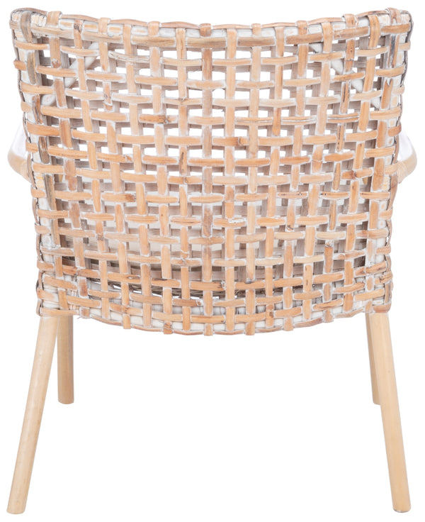Safavieh Collette Rattan Accent Chair with Cushion ACH6515B