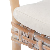 Safavieh Collette Rattan Accent Chair with Cushion ACH6515B