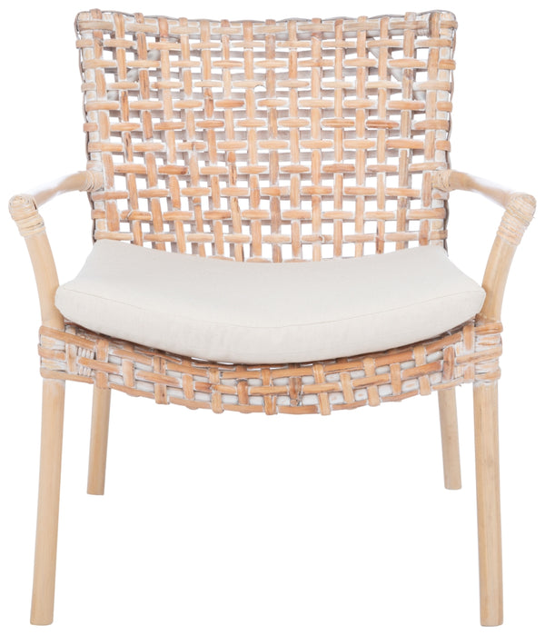 Safavieh Collette Rattan Accent Chair with Cushion ACH6515B