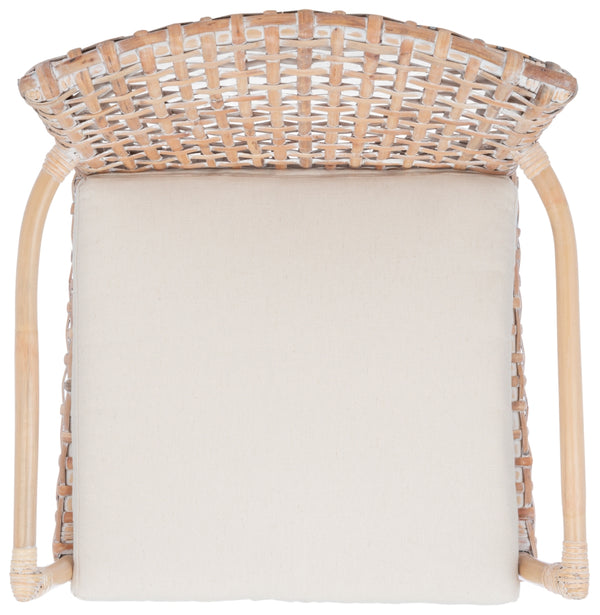 Safavieh Collette Rattan Accent Chair with Cushion ACH6515B