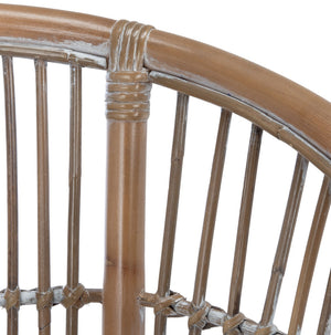 Safavieh Olivia Rattan Accent Chair with Cushion ACH6516B