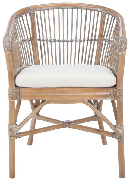 Safavieh Olivia Rattan Accent Chair with Cushion ACH6516B