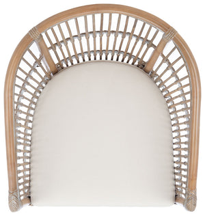 Safavieh Olivia Rattan Accent Chair with Cushion ACH6516B