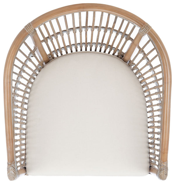 Safavieh Olivia Rattan Accent Chair with Cushion ACH6516B