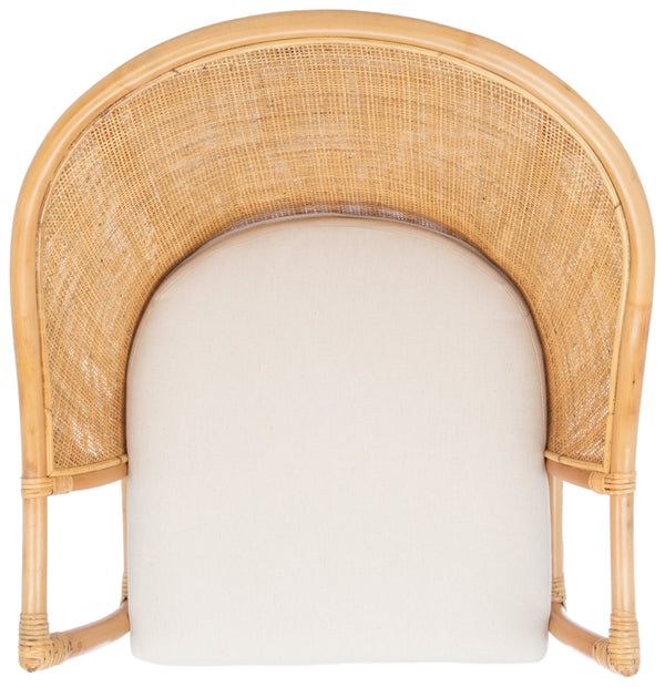Safavieh Dustin Rattan Accent Chair with Cushion ACH6517B