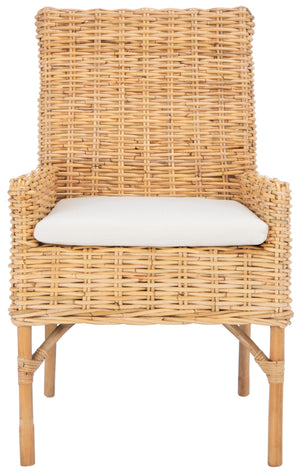 Safavieh Nancy Rattan Accent Chair with Cushion ACH6518B