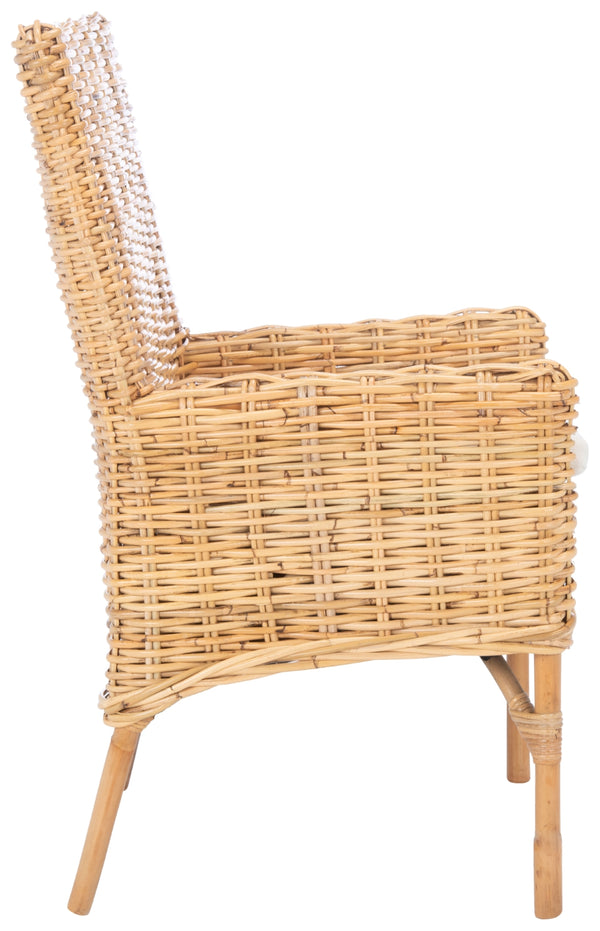 Safavieh Nancy Rattan Accent Chair with Cushion ACH6518B