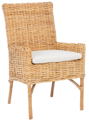 Safavieh Nancy Rattan Accent Chair with Cushion ACH6518B